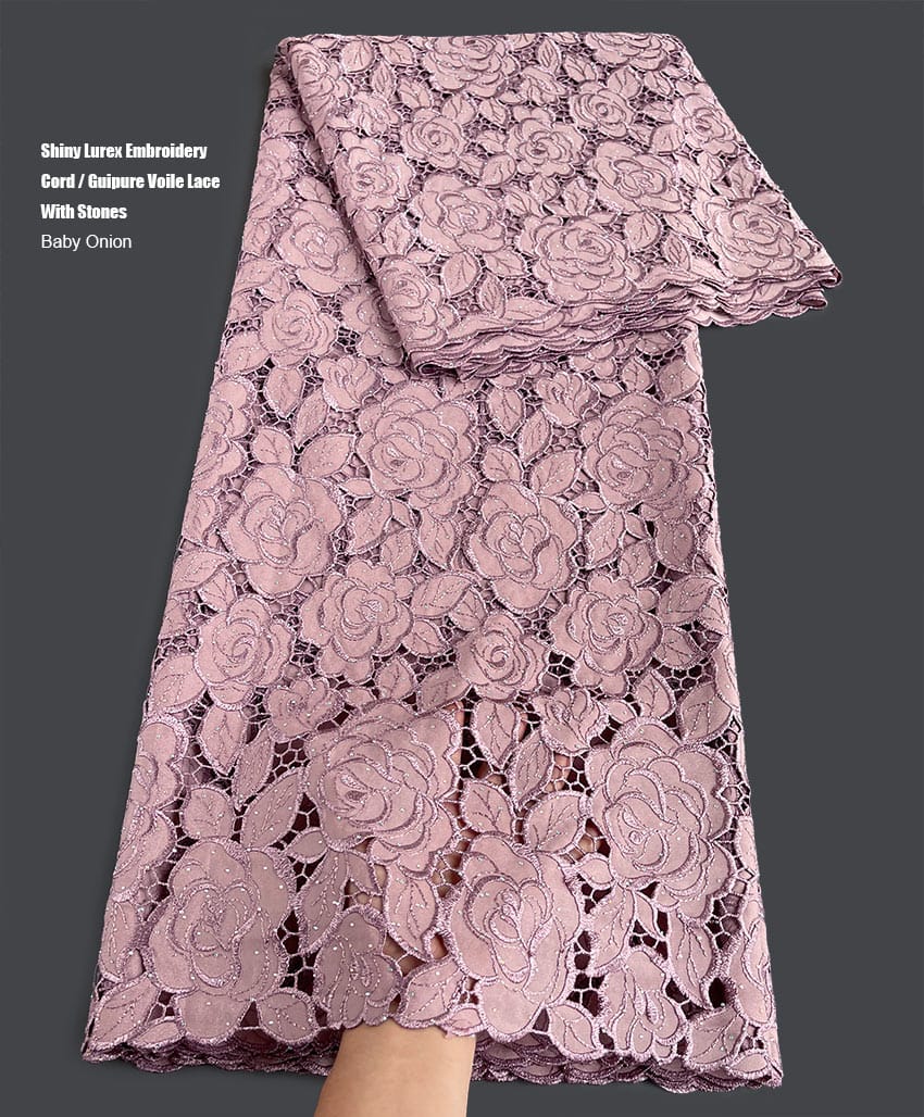High-quality African Cord Lace