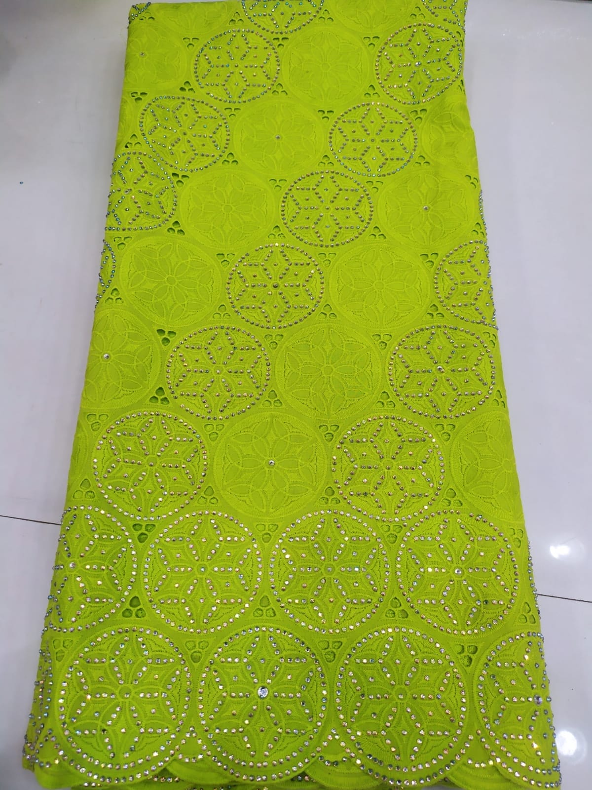 Swiss Dry Lace - African Fabric Swiss Dry Lace