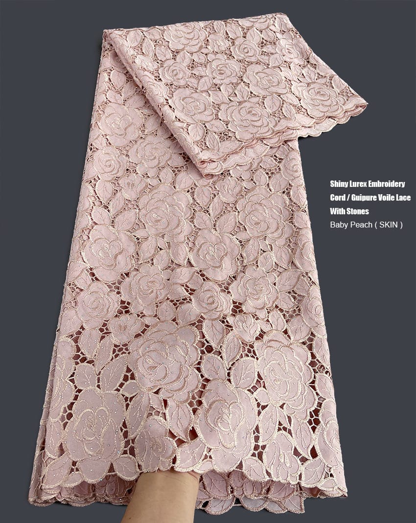 High-quality African Cord Lace