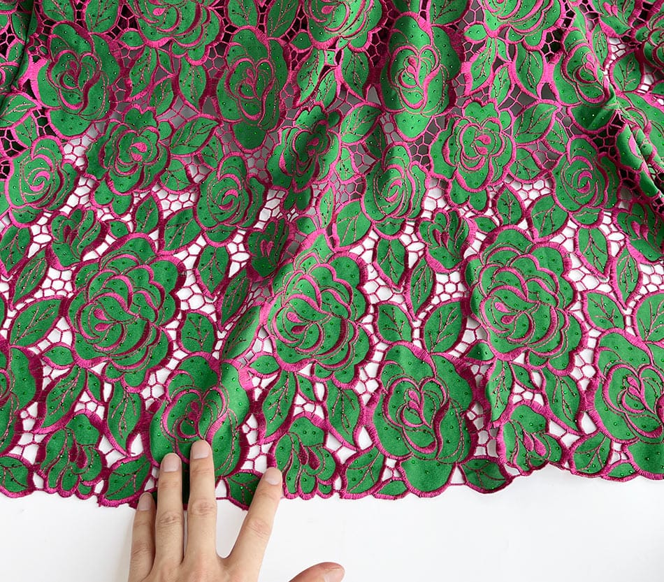 High-quality African Cord Lace