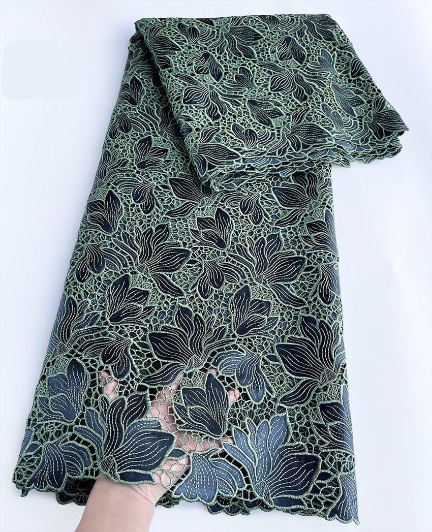 African Guipure Lace Fabric - Guipure Cord Lace