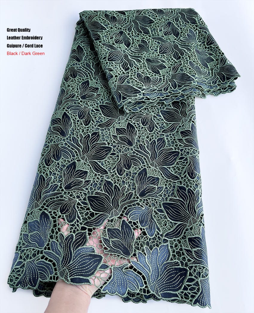 African Guipure Lace Fabric - Guipure Cord Lace