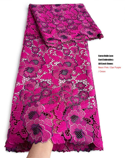 Soft Guipure Cord Lace