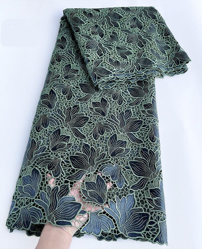 African Guipure Lace Fabric - Guipure Cord Lace