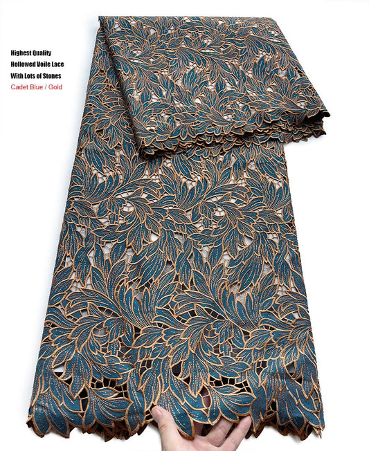 Cord Lace Fabric - High quality Voile Cord Lace