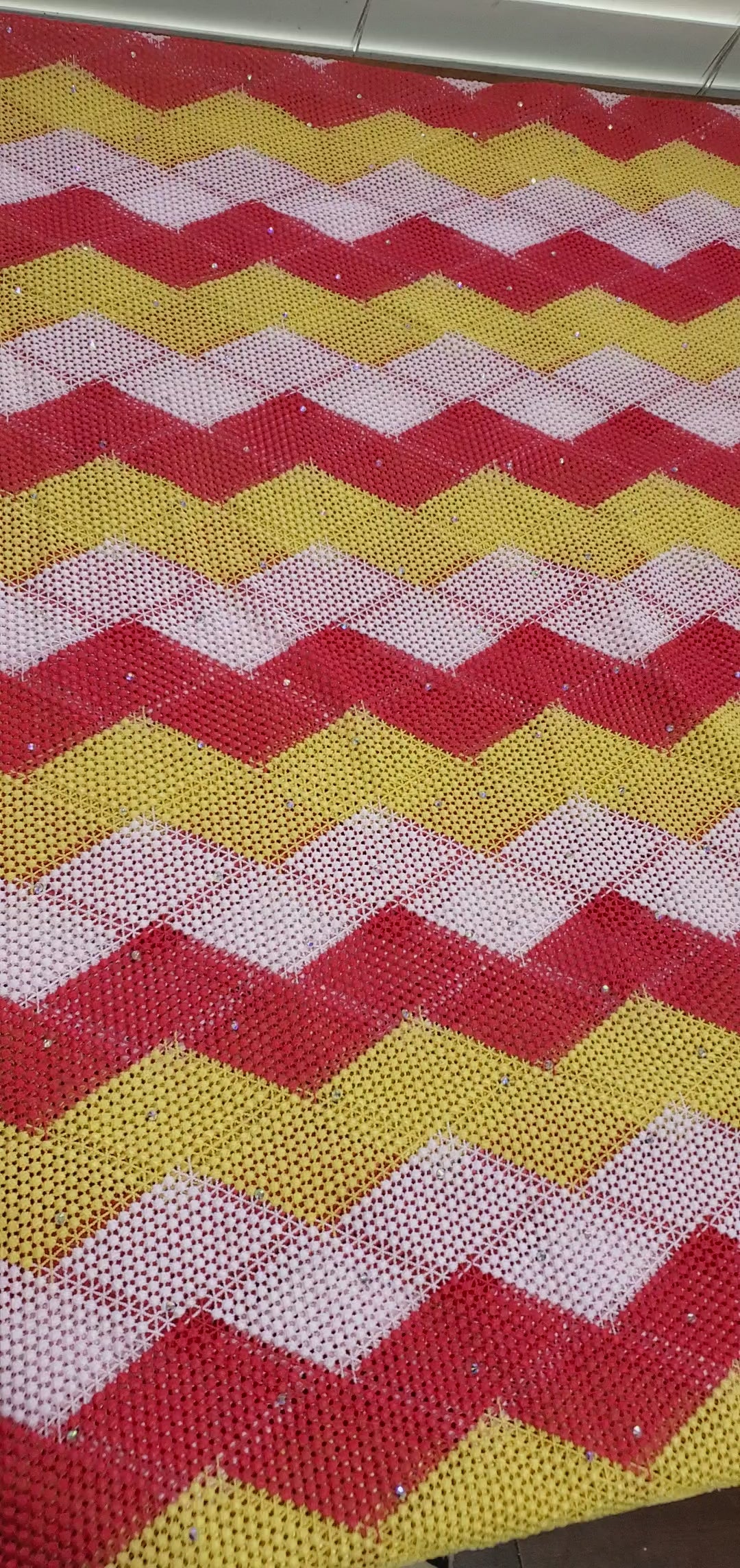 Exclusive African Fabric Cotton Guipure Lace with Stones.