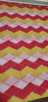 Exclusive African Fabric Cotton Guipure Lace with Stones.