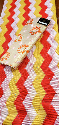Exclusive African Fabric Cotton Guipure Lace with Stones.