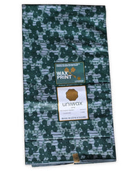 High-quality Côte d'Ivoire African Wax Print (Unisco Uniwax)
Green & grey circular real wax print — fresh and beautiful in person.
6 yards per piece.