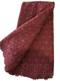 High-quality Guipure African Fabric Lace for a special occasion 5 Yards/set.